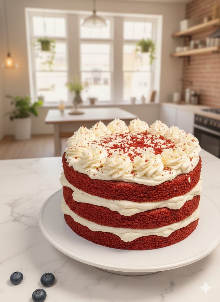 Naked Cake Red Velvet Profissional